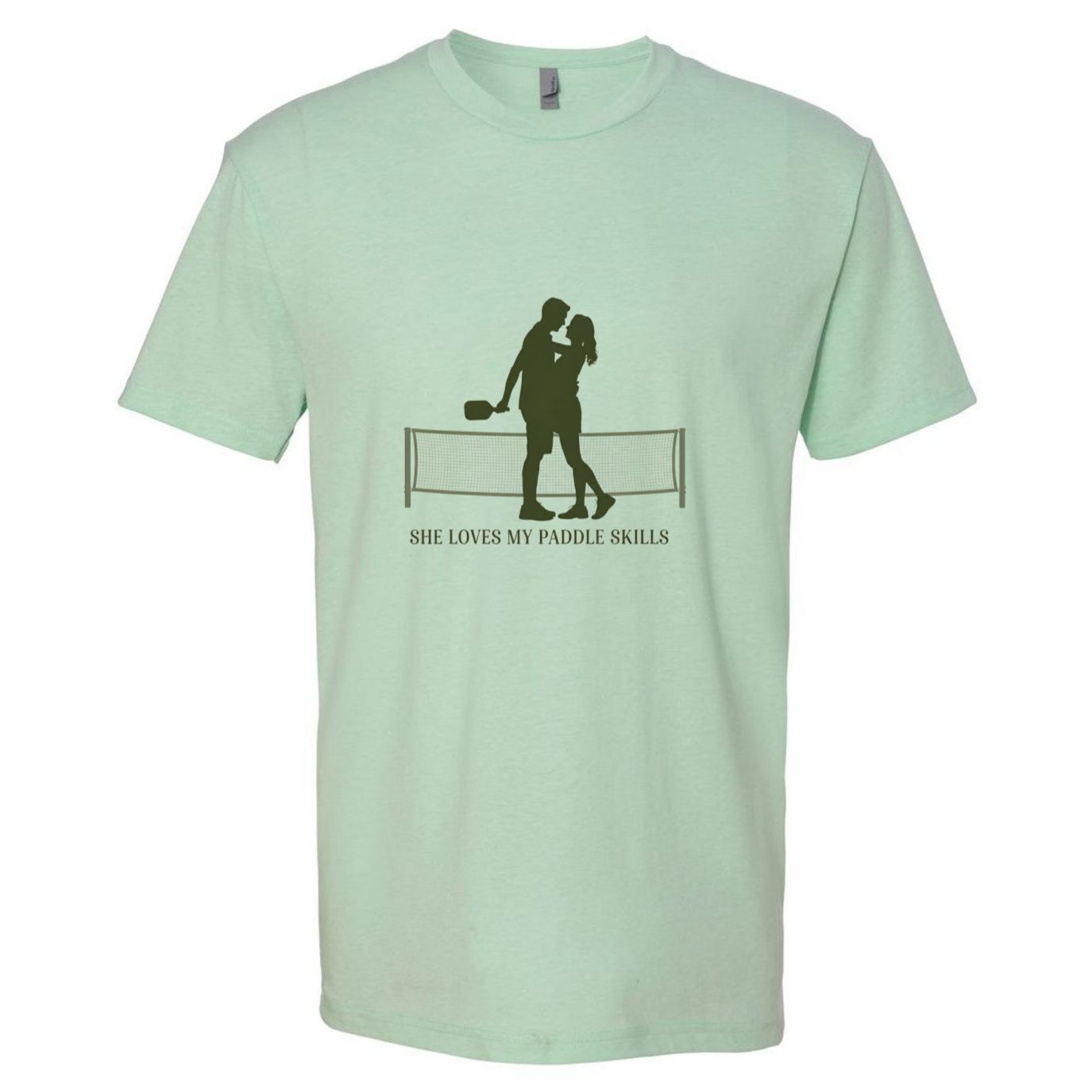 She Loves My Paddle Skills Pickleball T-Shirt | Funny Pickleball Player Tee