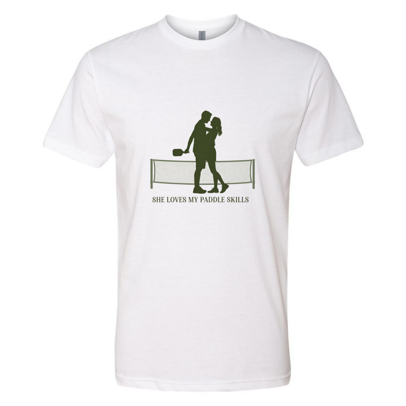 She Loves My Paddle Skills Pickleball T-Shirt | Funny Pickleball Player Tee