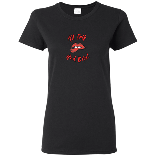 All Talk And Bite! - Graphic T-shirt - StyleSavvy.xyz