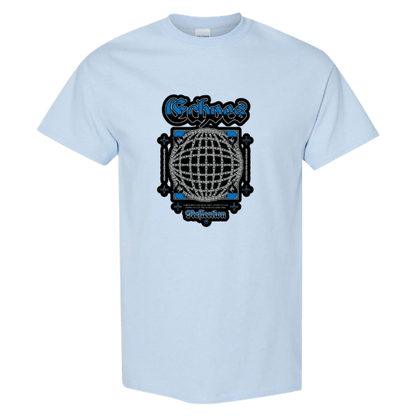Echoes of the Globe: Chain - Linked Earth T-Shirt - Unique Graphic Tee for Style & Sustainability - StyleSavvy.xyz