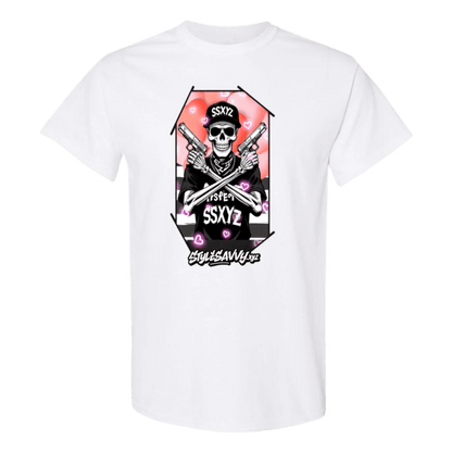 Love & Lead Skull T-Shirt - SSXYZ - StyleSavvy.xyz