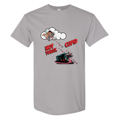 "Not Today Cupid" Matrix Limbo T-Shirt - V2 - StyleSavvy.xyz