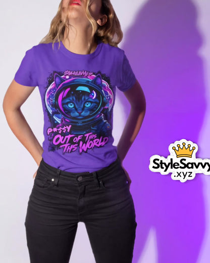 Kitty Outta This World Tee - SSXYZ